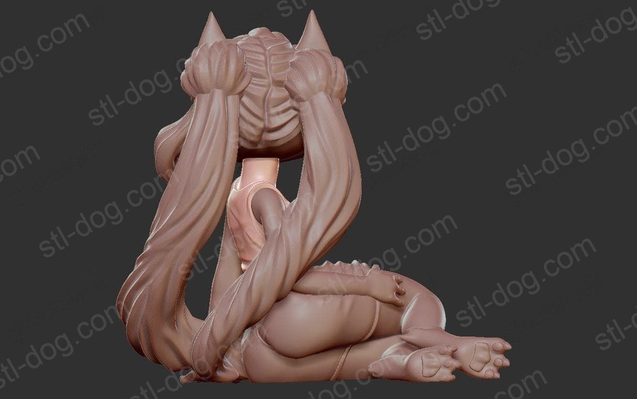 Cat Mirage 猫女 3D打印图纸